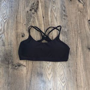 Black Under Armour Sports Bra